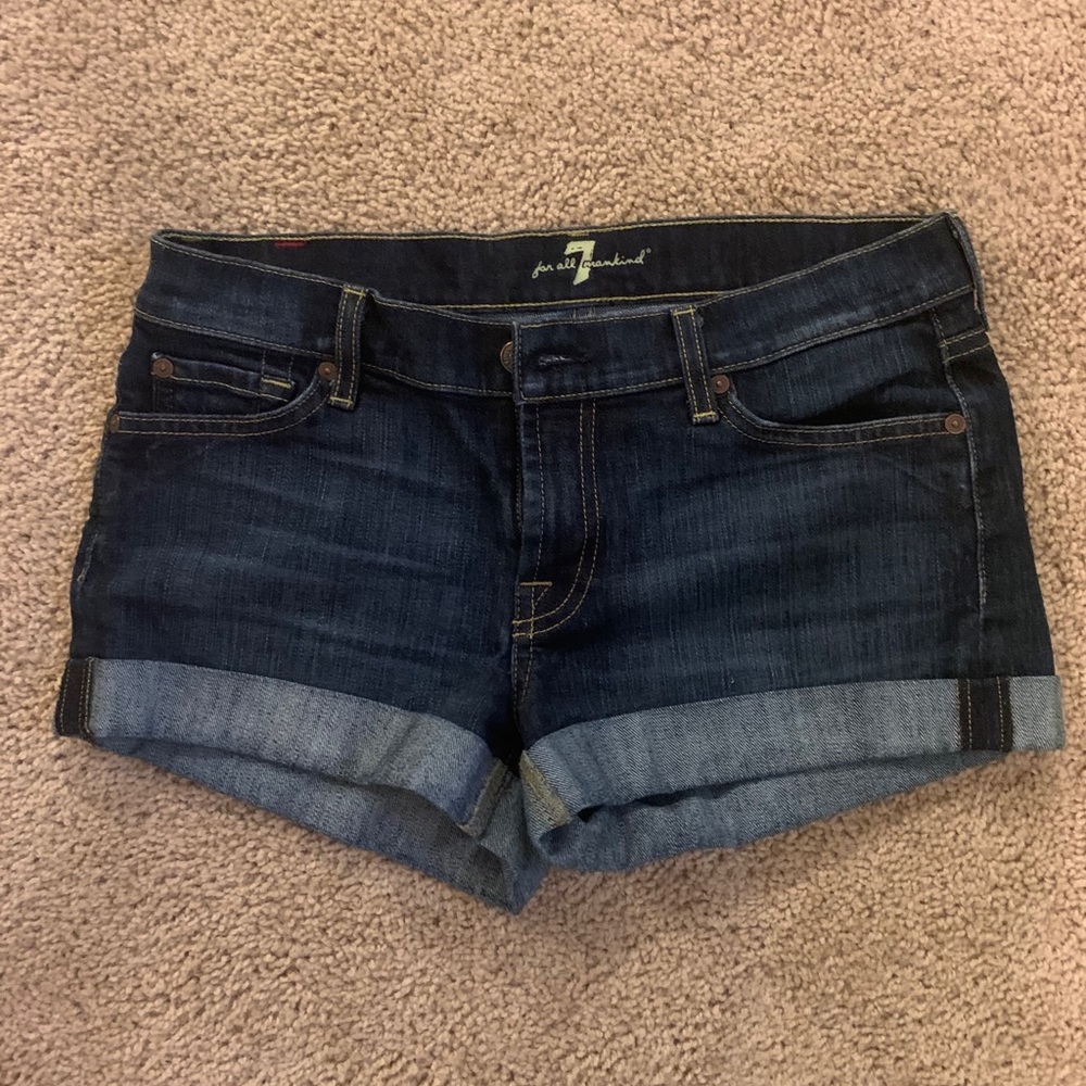 7 for all Mankind Jean Shorts